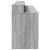 Birou cu lumini LED, gri sonoma, 200x55x91 cm, lemn prelucrat GartenMobel Dekor