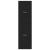 Dulap de farmacie, negru, 40x41x144,5 cm, lemn prelucrat GartenMobel Dekor