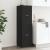Dulap de farmacie, negru, 40x41x144,5 cm, lemn prelucrat GartenMobel Dekor