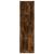 Dulap de farmacie stejar fumuriu, 40x41x144,5cm, lemn prelucrat GartenMobel Dekor
