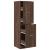 Dulap de farmacie, stejar maro, 40x41x144,5 cm, lemn prelucrat GartenMobel Dekor