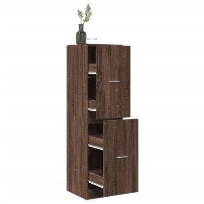 Dulap de farmacie, stejar maro, 40x41x144,5 cm, lemn prelucrat GartenMobel Dekor