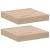 Rafturi plutitoare, 2 buc., 23x23,5x4 cm, lemn prelucrat GartenMobel Dekor