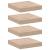 Rafturi plutitoare, 4 buc., 23x23,5x4 cm, lemn prelucrat GartenMobel Dekor