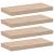 Rafturi plutitoare, 4 buc., 50x23,5x4 cm, lemn prelucrat GartenMobel Dekor