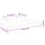Raft plutitor, 60x23,5x4 cm, lemn prelucrat GartenMobel Dekor
