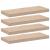 Rafturi plutitoare, 4 buc., 60x23,5x4 cm, lemn prelucrat GartenMobel Dekor