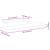 Raft plutitor, 80x23,5x4 cm, lemn prelucrat GartenMobel Dekor