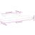 Rafturi plutitoare, 2 buc., 80x23,5x4 cm, lemn prelucrat GartenMobel Dekor