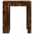 Masă bar cu raft, stejar fumuriu, 95x47x103,5 cm lemn prelucrat GartenMobel Dekor