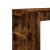 Masă bar cu raft, stejar fumuriu, 95x47x103,5 cm lemn prelucrat GartenMobel Dekor