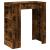 Masă bar cu raft, stejar fumuriu, 95x47x103,5 cm lemn prelucrat GartenMobel Dekor