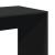 Masă bar, negru, 51x50x103,5 cm, lemn prelucrat GartenMobel Dekor