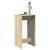 Masă bar, stejar sonoma, 51x50x103,5 cm, lemn prelucrat GartenMobel Dekor