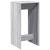 Masă bar, gri sonoma, 51x50x103,5 cm, lemn prelucrat GartenMobel Dekor