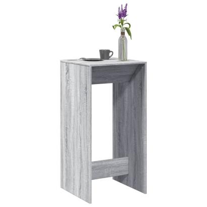 Masă bar, gri sonoma, 51x50x103,5 cm, lemn prelucrat GartenMobel Dekor