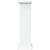 Suport prezentare cu depozitare alb 31x30x90 cm lemn prelucrat GartenMobel Dekor