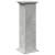 Suport prezentare cu depozitare gri beton 31x30x90 cm lemn GartenMobel Dekor
