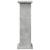 Suport prezentare cu depozitare gri beton 31x30x90 cm lemn GartenMobel Dekor