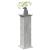 Suport prezentare cu depozitare gri beton 31x30x90 cm lemn GartenMobel Dekor