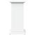 Suport prezentare cu depozitare alb 31x30x60 cm lemn prelucrat GartenMobel Dekor