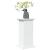 Suport prezentare cu depozitare alb 31x30x60 cm lemn prelucrat GartenMobel Dekor