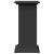 Suport prezentare cu depozitare negru 31x30x60cm lemn prelucrat GartenMobel Dekor