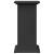 Suport prezentare cu depozitare negru 31x30x60cm lemn prelucrat GartenMobel Dekor