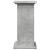 Suport prezentare cu depozitare gri beton 31x30x60 cm lemn GartenMobel Dekor