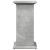 Suport prezentare cu depozitare gri beton 31x30x60 cm lemn GartenMobel Dekor