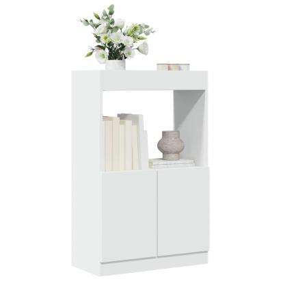 Dulap înalt, alb, 63x33x100 cm, lemn prelucrat GartenMobel Dekor