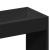 Dulap înalt, negru, 63x33x100 cm, lemn prelucrat GartenMobel Dekor