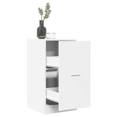 Dulap de farmacie, alb, 40x41x77,5 cm, lemn prelucrat GartenMobel Dekor