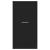 Dulap de farmacie, negru, 40x41x77,5 cm, lemn prelucrat GartenMobel Dekor