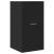 Dulap de farmacie, negru, 40x41x77,5 cm, lemn prelucrat GartenMobel Dekor