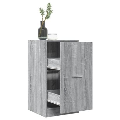 Dulap de farmacie, sonoma gri, 40x41x77,5 cm, lemn prelucrat GartenMobel Dekor