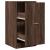 Dulap de farmacie, stejar maro, 40x41x77,5 cm, lemn prelucrat GartenMobel Dekor