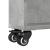 Cărucior depozitare îngust gri beton 48x13x68 cm lemn prelucrat GartenMobel Dekor