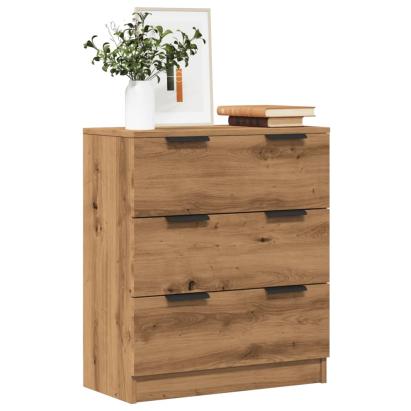 Dulap, stejar artizanal, 60x30x70 cm, lemn prelucrat GartenMobel Dekor