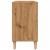 Dulap pentru baie stejar artizanal, 80x33x60 cm, lemn prelucrat GartenMobel Dekor