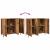 Dulap, lemn vechi, 90x34x80 cm, lemn prelucrat GartenMobel Dekor