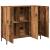 Dulap, lemn vechi, 90x34x80 cm, lemn prelucrat GartenMobel Dekor
