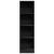 Bibliotecă, negru, 40x24x143 cm, lemn prelucrat GartenMobel Dekor