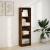 Bibliotecă, stejar fumuriu, 40x24x143 cm, lemn prelucrat GartenMobel Dekor
