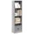 Bibliotecă, gri sonoma, 40x24x143 cm, lemn prelucrat GartenMobel Dekor