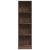 Bibliotecă, stejar maro, 40x24x143 cm, lemn prelucrat GartenMobel Dekor