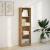 Bibliotecă, stejar artizanal, 40x24x143 cm, lemn prelucrat GartenMobel Dekor