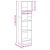 Bibliotecă, stejar artizanal, 40x24x143 cm, lemn prelucrat GartenMobel Dekor