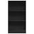Bibliotecă, negru, 60x24x109 cm, lemn prelucrat GartenMobel Dekor