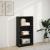 Bibliotecă, negru, 60x24x109 cm, lemn prelucrat GartenMobel Dekor